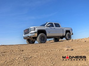 Chevrolet Silverado 1500 4WD Suspension Lift Kit w/ Forged Upper Control Arms - 7" Lift - N3 Struts Front/ N3 Shocks Rear